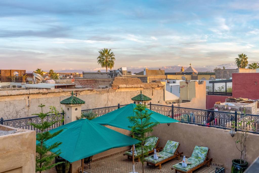 Dar Tajine Rooftop — production drone d'un restaurant au Maroc